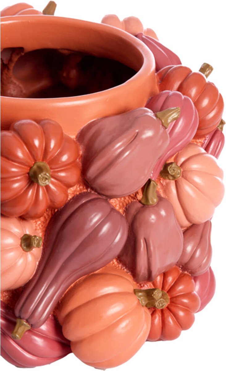 Light & Living Vaas PUMPKIN - Ø28x18cm - Rood
