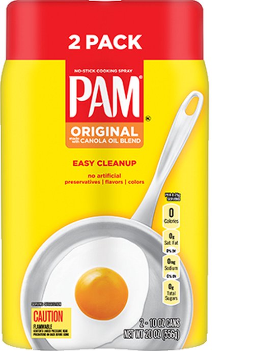 PAM Cooking Spray Original - (2 pack - Twin Pack) 2 x 1875 Doseringen - 2 x 10oz