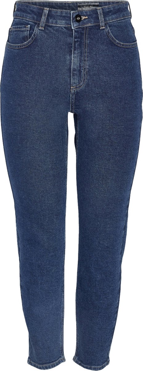 Noisy May NMMONI HW ANK JEANS AZ365DB NOOS Jeans blauw W28L30 Katoen -
