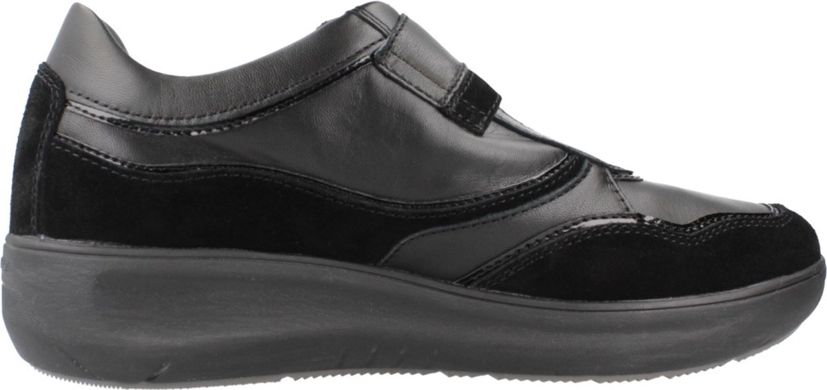 Stonefly ROCK 31 VELOUR NAPPA LTH Zwart