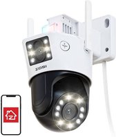 Xssive Smart Wifi Camera - 360° home security - Cloud opslag - 10M
