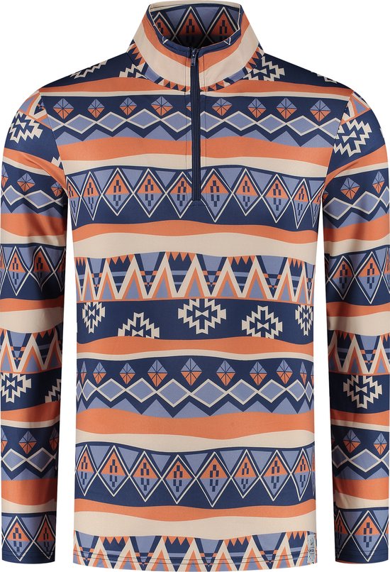 Stripe T-shirt Sweater korte mouw Blauw/Roze | HIP Today Fashion