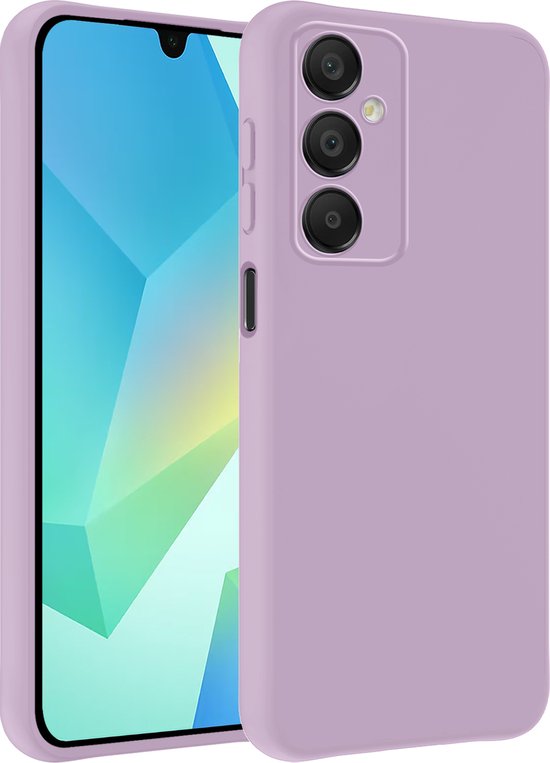 Coque pour Samsung A16 Coque Siliconen Case Cover - Coque pour Samsung Galaxy A16 Case Cover Case - Lilas
