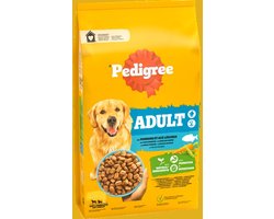 3x pedigree droogvoer honden vis -3kg