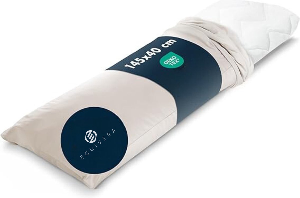 Goedkoopste Equivera Zijslaapkussen Volwassenen - Zijslaapkussen - Lichaamskussen Zijslaper - Zijslaap Kussen Volwassenen - Zwangerschapskussen - Voedingskussen - Borstvoedingskussen - Body Pillow - Voor een comfortabele nachtrust!