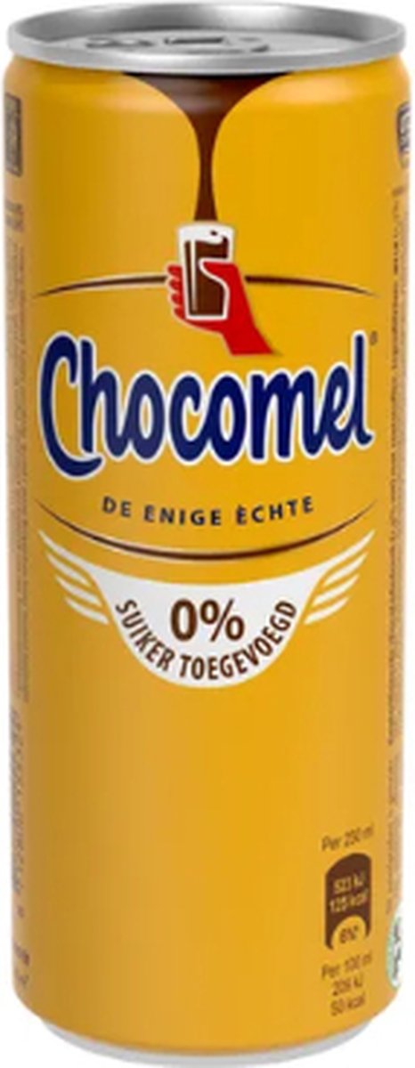Chocomel 0% blik (24x 25cl)