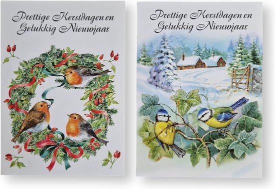 20 Nostalgische Kerstkaarten en Nieuwjaarskaarten | Serie Nostalgisch