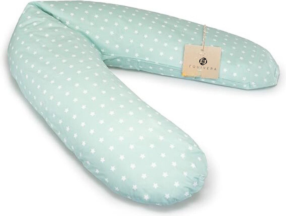 Goedkoopste Equivera Zijslaapkussen Volwassenen - Zijslaapkussen - Lichaamskussen Zijslaper - Zijslaap Kussen Volwassenen - Zwangerschapskussen - Voedingskussen - Borstvoedingskussen - Body Pillow - Voor een comfortabele nachtrust!