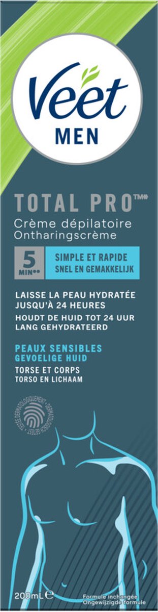 Veet haarverwijderingscrème voor mannen 200 ml