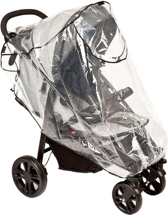 Altabebe – Regenhoes Buggy Universeel met ventilatie opening – Universele Regenkap – Regenscherm voor buggy’s
