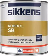 Sikkens Rubbol SB - 1L - RAL 9005 | Gitzwart
