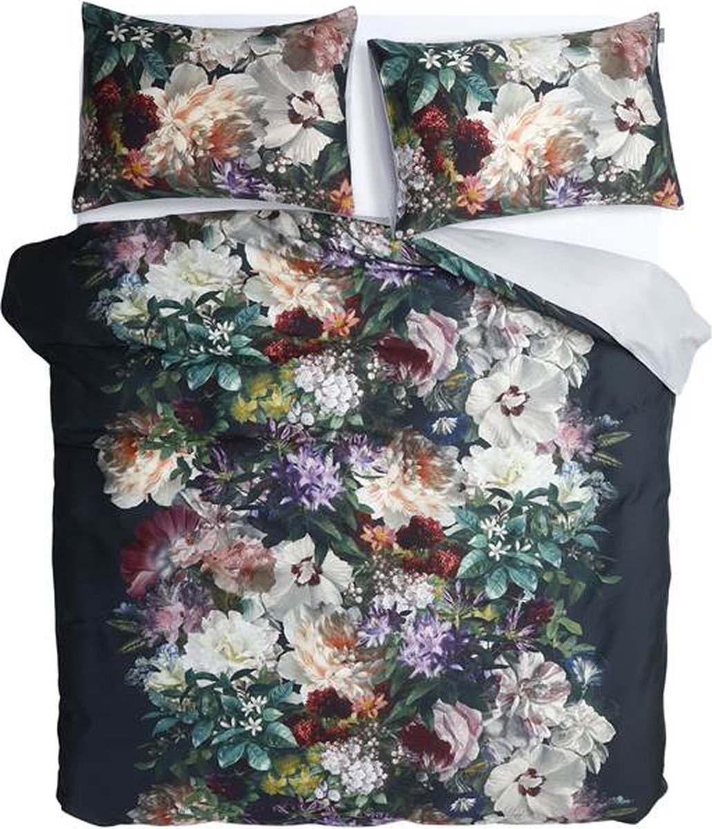 M.M Linen Fiori Dekbedovertrek - Extra breed - 260x200/220 cm - Multi