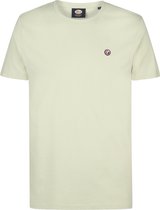Petrol Industries Heren T-shirt - Katoen - Ronde Hals - Korte Mouwen - Basis Shirt - Herenkleding - Groen - Maat XL