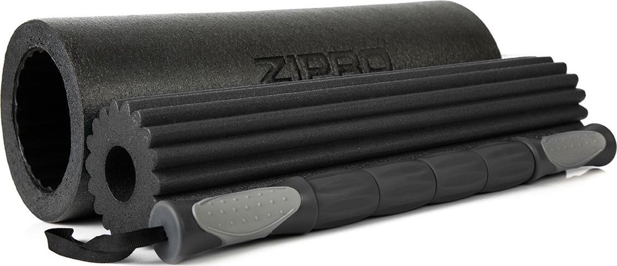 Zipro® 3 In 1 Foamroller Voordeelset - Massage Roller Set - Foamrol - Massagerol - Rug Roller - Foam Rol - Foamroller Set - Foamrollers - Foamroller Trigger Point - Foamroller Rug