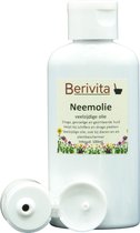 Neemolie Puur 100ml - Koudgeperste en Onbewerkte Neem olie van Azadirachta indica zaden voor mens, dier en plant