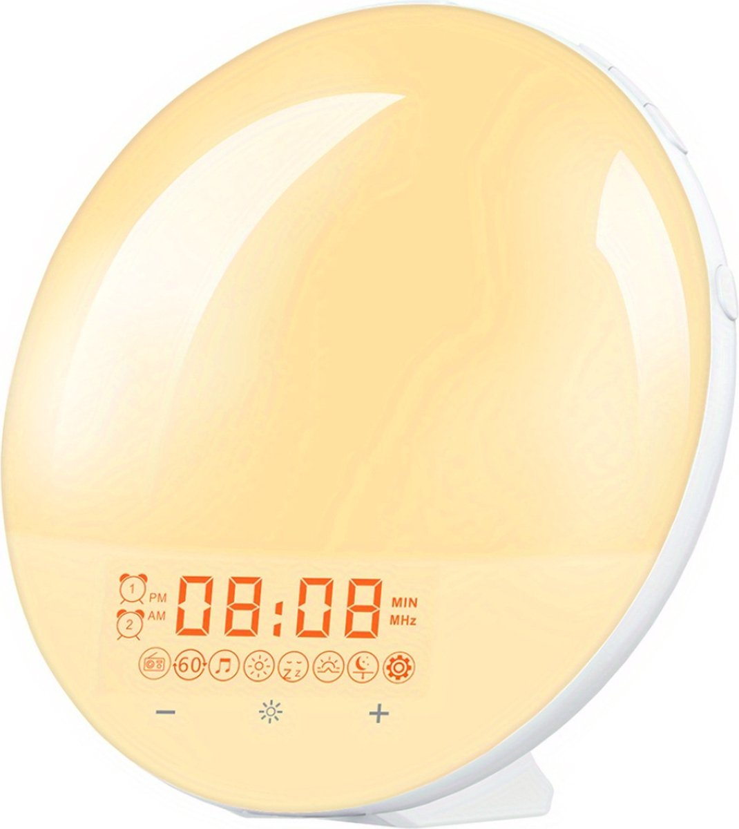 Bovista Wake Up Light - Digitale Wekker - Lichtwekker - Wekker - Sunset Lamp - Wekkers Digitaal