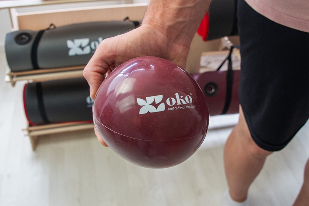 OKO verzwaarde PVC bal - Keuze uit verschillende gewichten