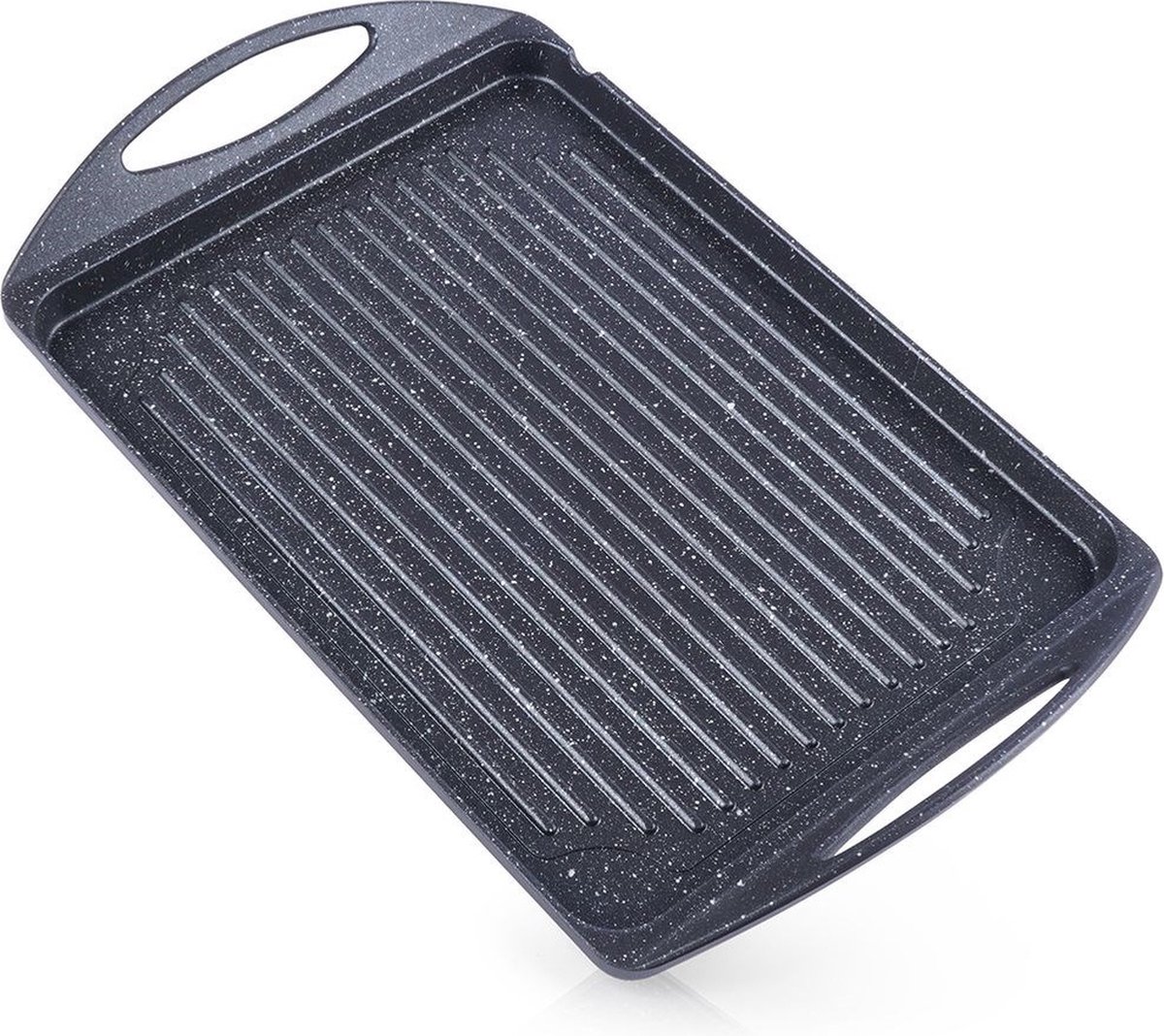 Grillplaat Graniet GRANDE 42x27 cm - Bakplaat - Ovenplaat - Grillpan - Grill - Pan - Steakpan