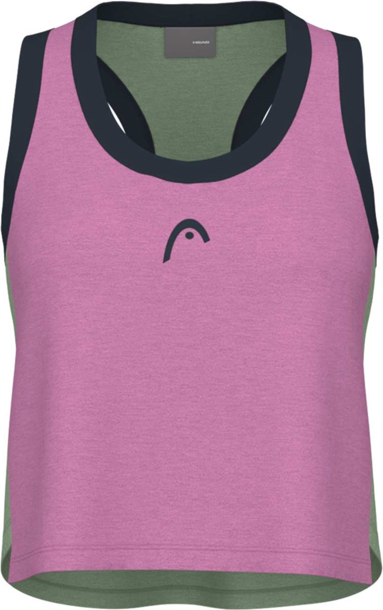 Head Play Crop Top Women’s T-shirt Paars