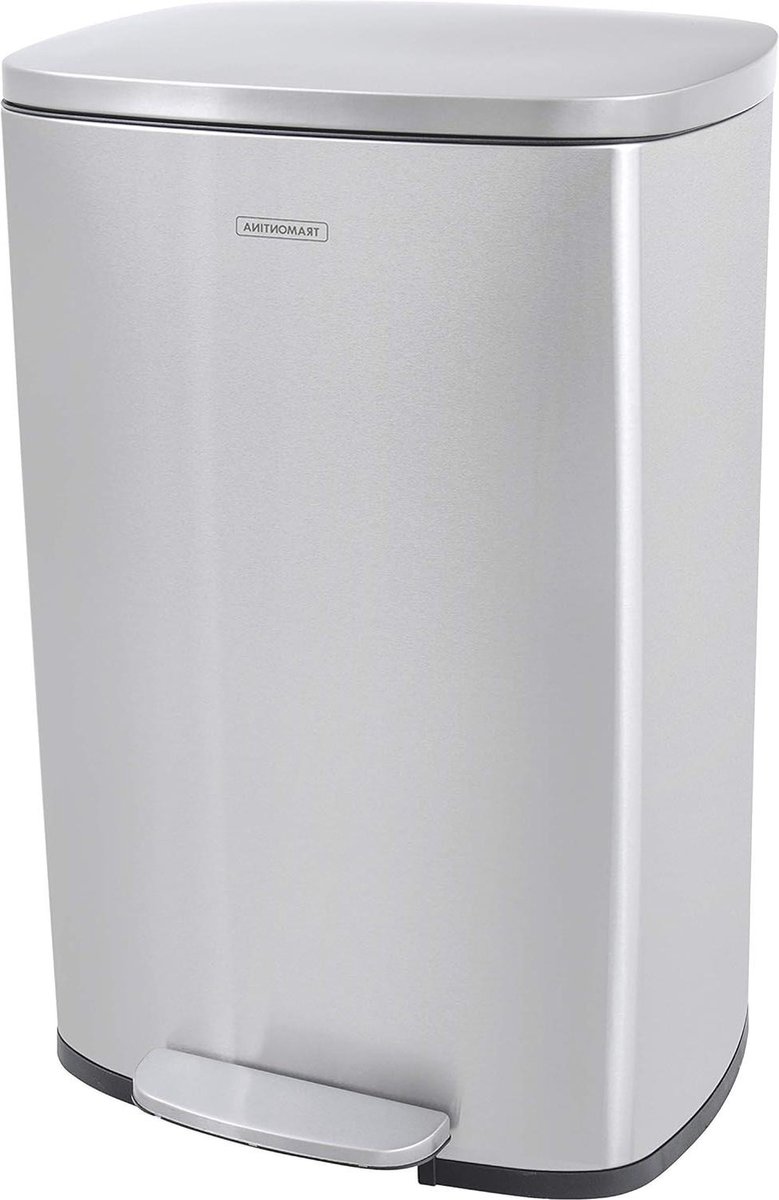 Roestvrij staal AISI 430 2x 15 l keukenafvalemmer eenheidsmaat - kwalitatieve inhoud - HTML-opmaak pedaalemmer 50 liter