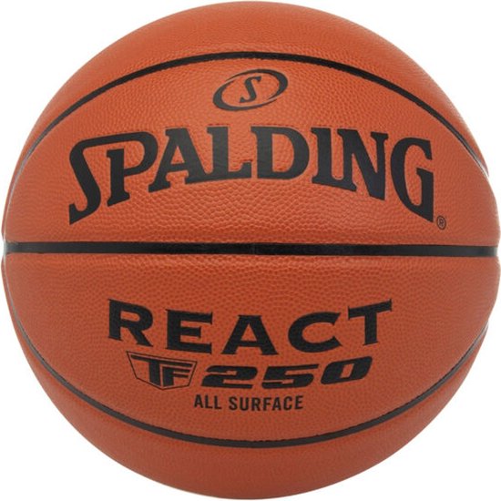 Spalding React Tf250 (Size 5) Basketbal Kinderen - Oranje | Maat: 5