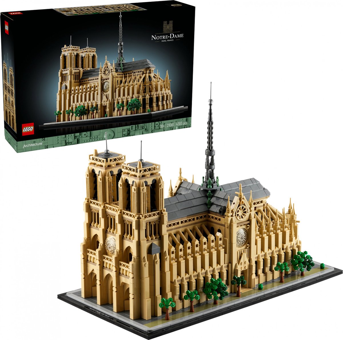 LEGO Architecture Notre-Dame van Parijs - 21061 — afbeelding 13