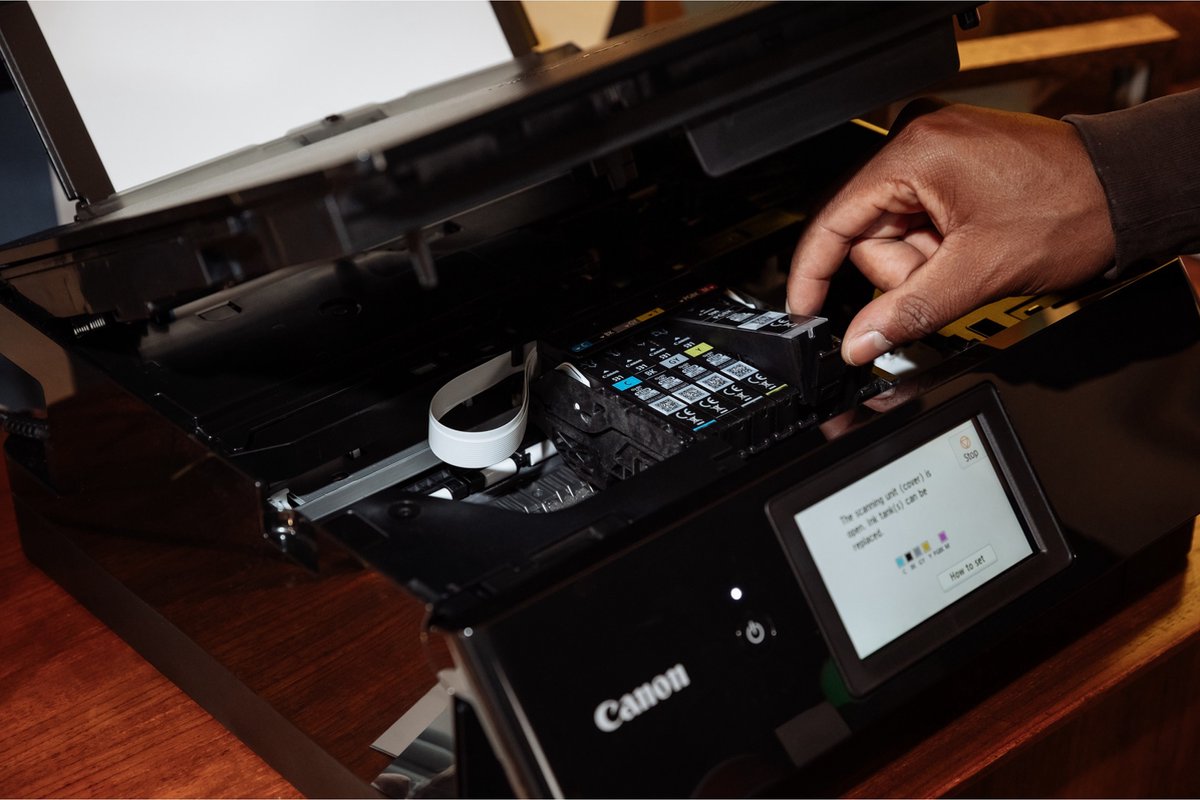 Canon PIXMA TS8750 - All-in-One Inkjetprinter - Zwart — afbeelding 7