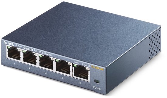 TP-Link TL-SG105 - Netwerk Switch - Unmanaged - 5-Poorten