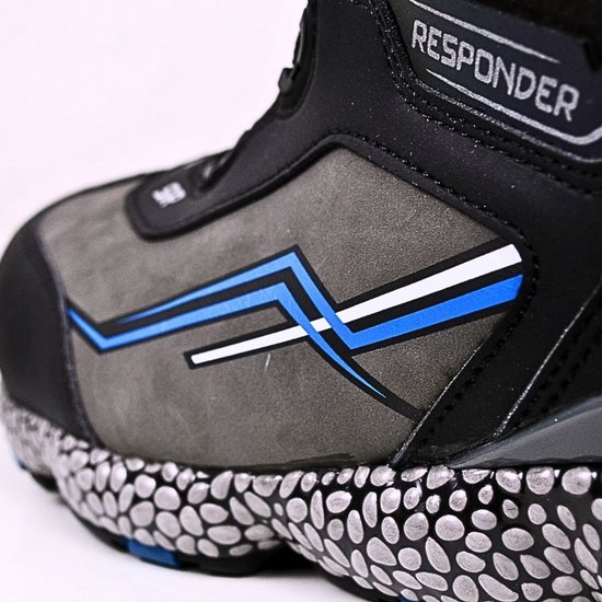 MANHATTAN Chaussures de travail Hautes S3 - Chaussures de sécurité - Cuir Nubuck - Imperméables - Embout Aluminium