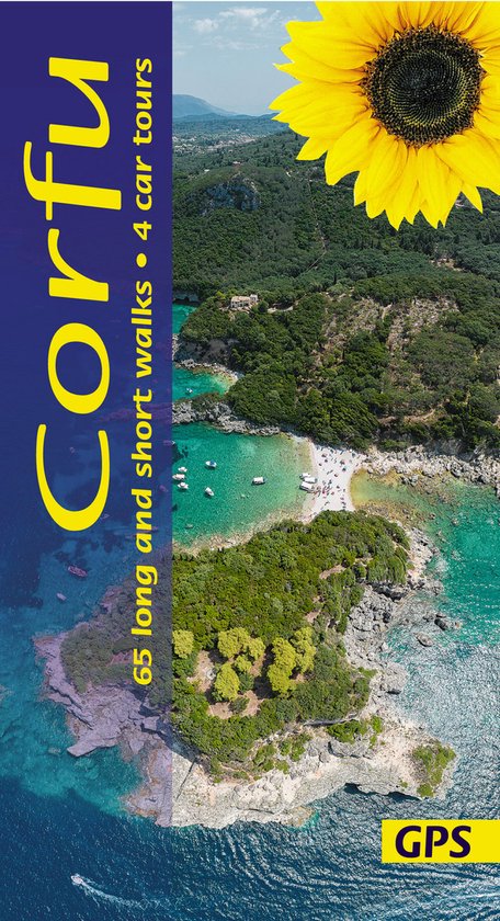 Sunflower Guides- Corfu Sunflower Walking Guide - cover
