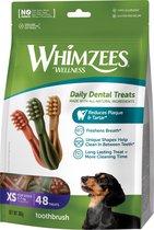 Bol.com Whimzees Tandenborstel Star XS - Kauwsnacks - Hond - 65cm - 48st aanbieding