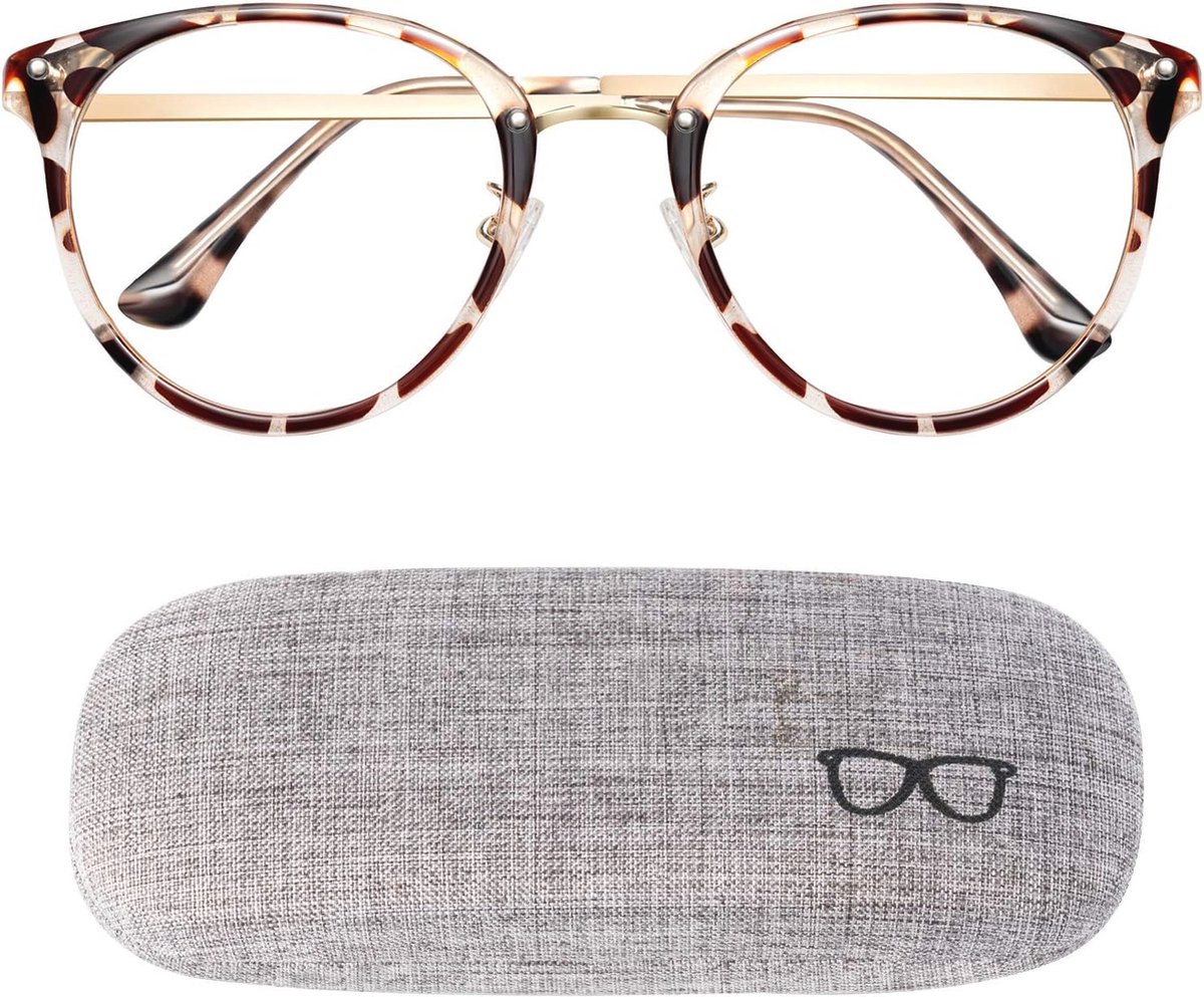 Blauw Lichtfilter Bril voor Ogenbescherming - Vermindert Oogvermoeidheid, UV-bescherming, Unisex Design