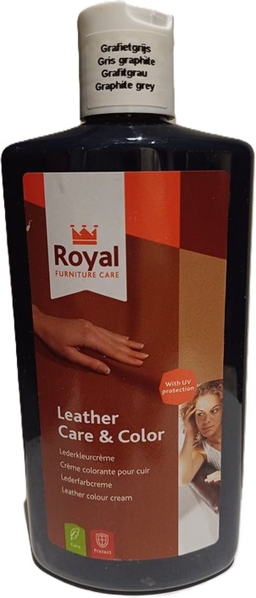 Royal Furniture care-meubels-onderhoud leer-Grafietgrijs