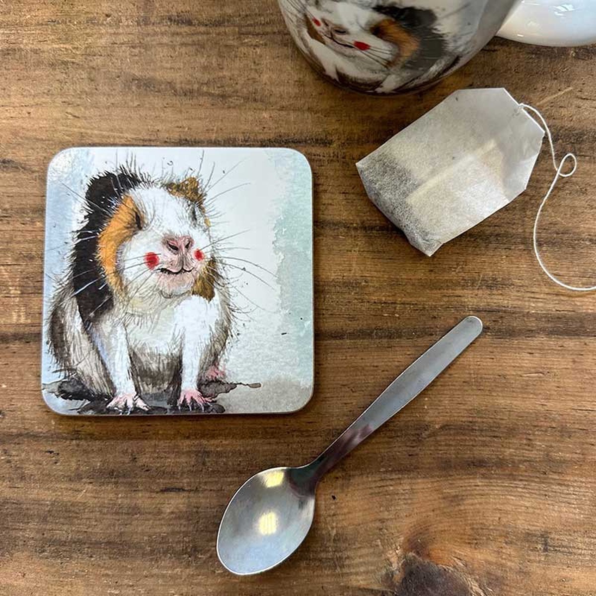Alex Clark Onderzetters GUINEA PIG ~ CAVIA