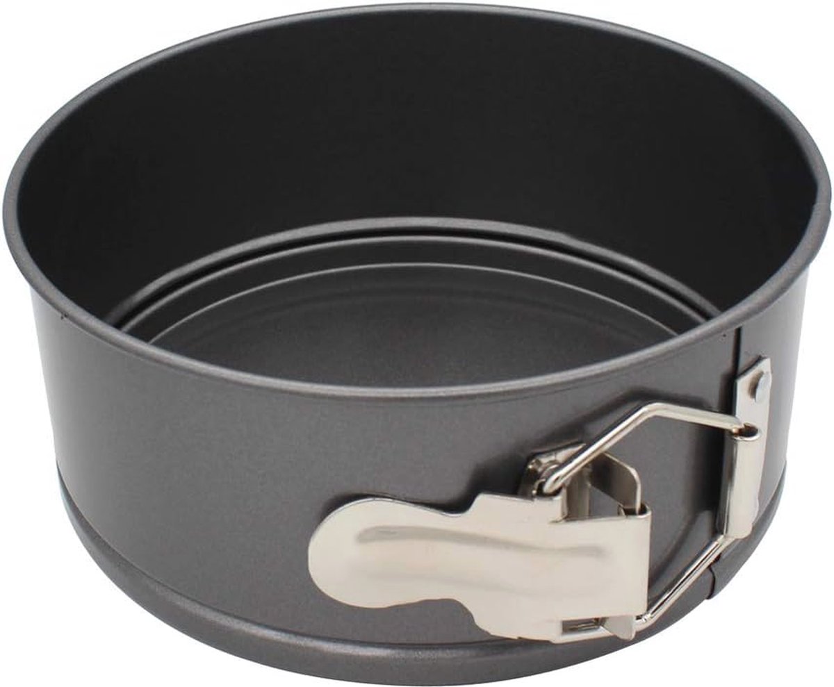 Taartvorm met Afneembare Bodem - Robuuste Springvorm van Koolstofstaal, 14 cm