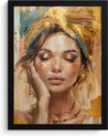 Femme - Portrait - Or