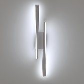 DAGORD 2 stuks wandlampen voor binnen, koud wit, 6500 K, acryl, wandverlichting, moderne woonkamerwandlamp, 12 W, led-wandlamp, omhoog en omlaag, voor binnen, vlakke verlichting voor slaapkamer, gang DAGORD 2 stuks wandlampen voor binnen, koud wit, 6500 K, acryl, wandverlichting, moderne woonkamerwandlamp, 12 W, led-wandlamp, omhoog en omlaag, voor binnen, vlakke verlichting voor slaapkamer, gang