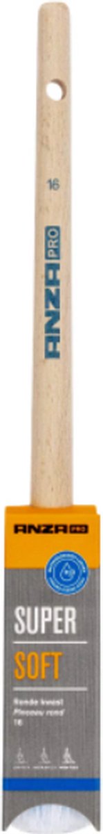 Anza Super Soft Ronde Kwast - Maat 14