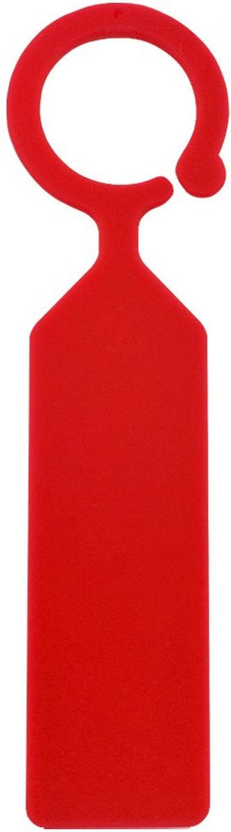 CombiCraft hangetiketten 24x110mm rood - per 100 stuks