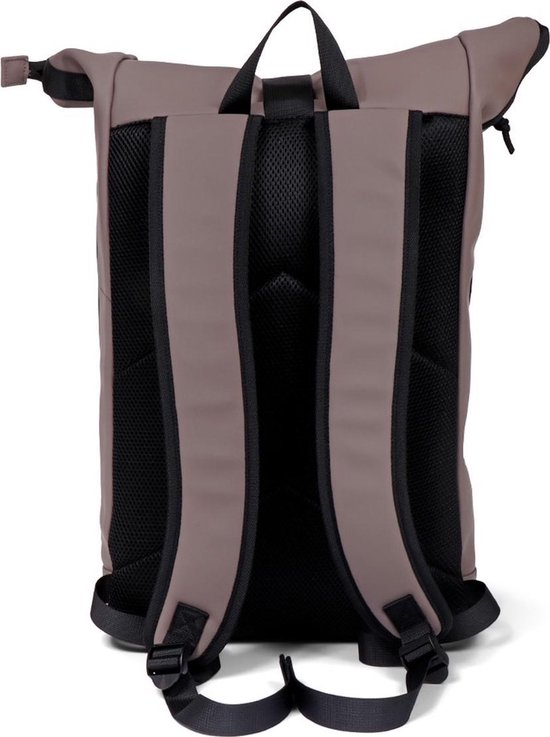 Norlander Dull PU Waterdichte Rugzak 40L - Roltop Rugzak - Fietrugzak - Taupe