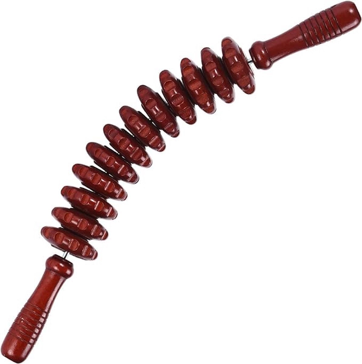 Goedkoopste Massagebal - Massage - Massage stok - Massage stick - Massage Apparaat - Vermoeidheid Verlichten - Accessoires - Anti Cellulite Massage Roller Tool - Massager Hele Lichaam - Massager Dij - Gebogen Houten Massageroller - Bindweefselmassages - Relax