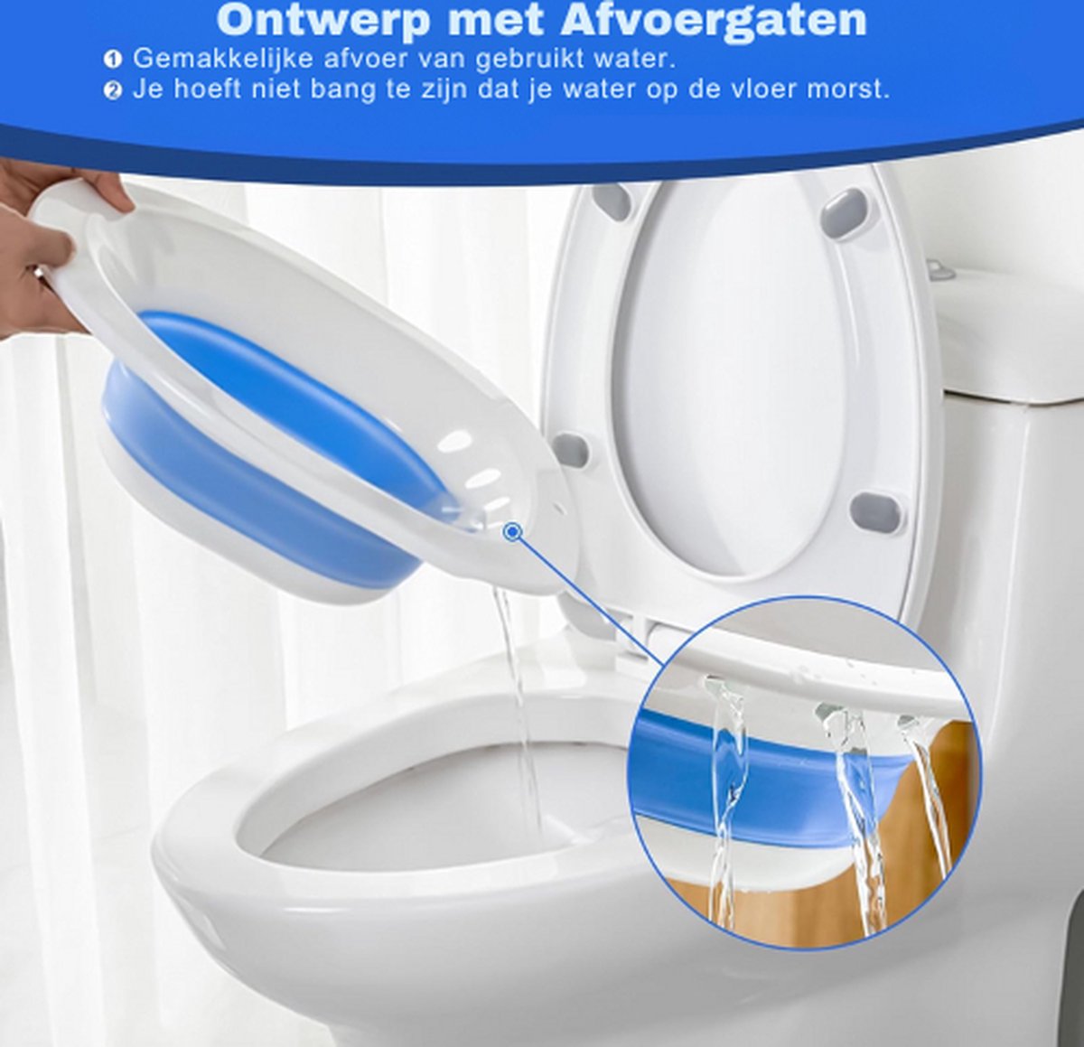 BUDDLEY Toiletkrukje Bamboe Inklapbaar Toilet Krukje Peuter WC Krukje Volwassenen Wc Krukje Voor De Juiste Houding 6 31719