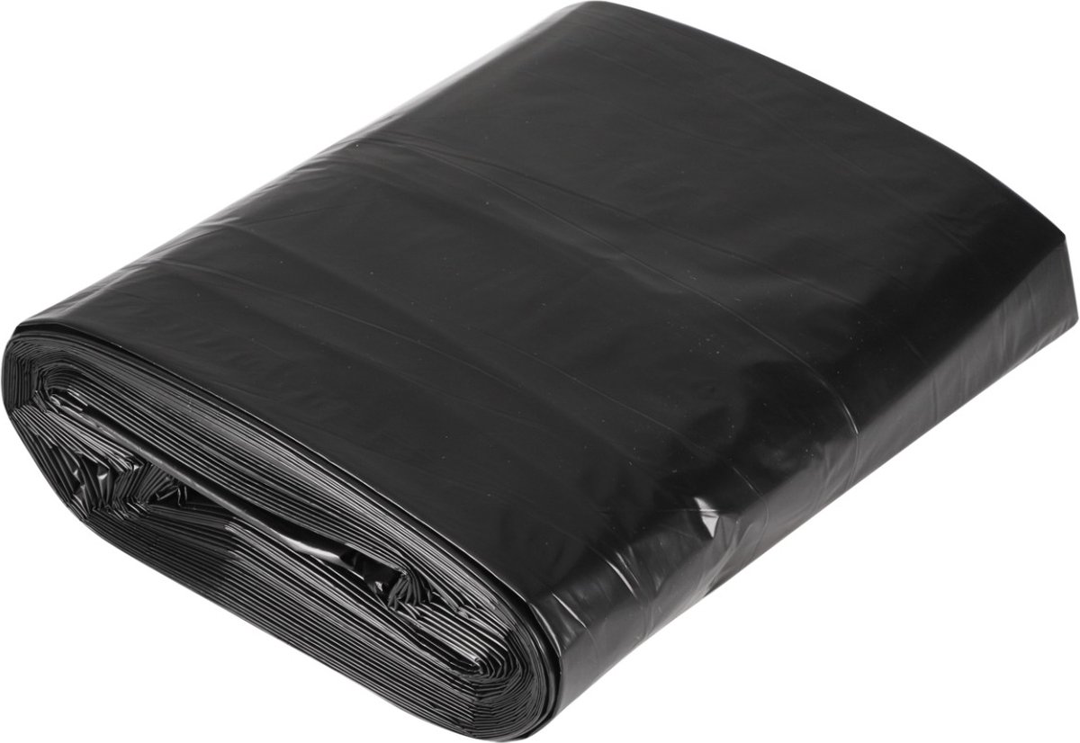 Copenhagen Pro bouwfolie LDPE - Beschermt uw meubilair - 4m x 12.5m - Zwart