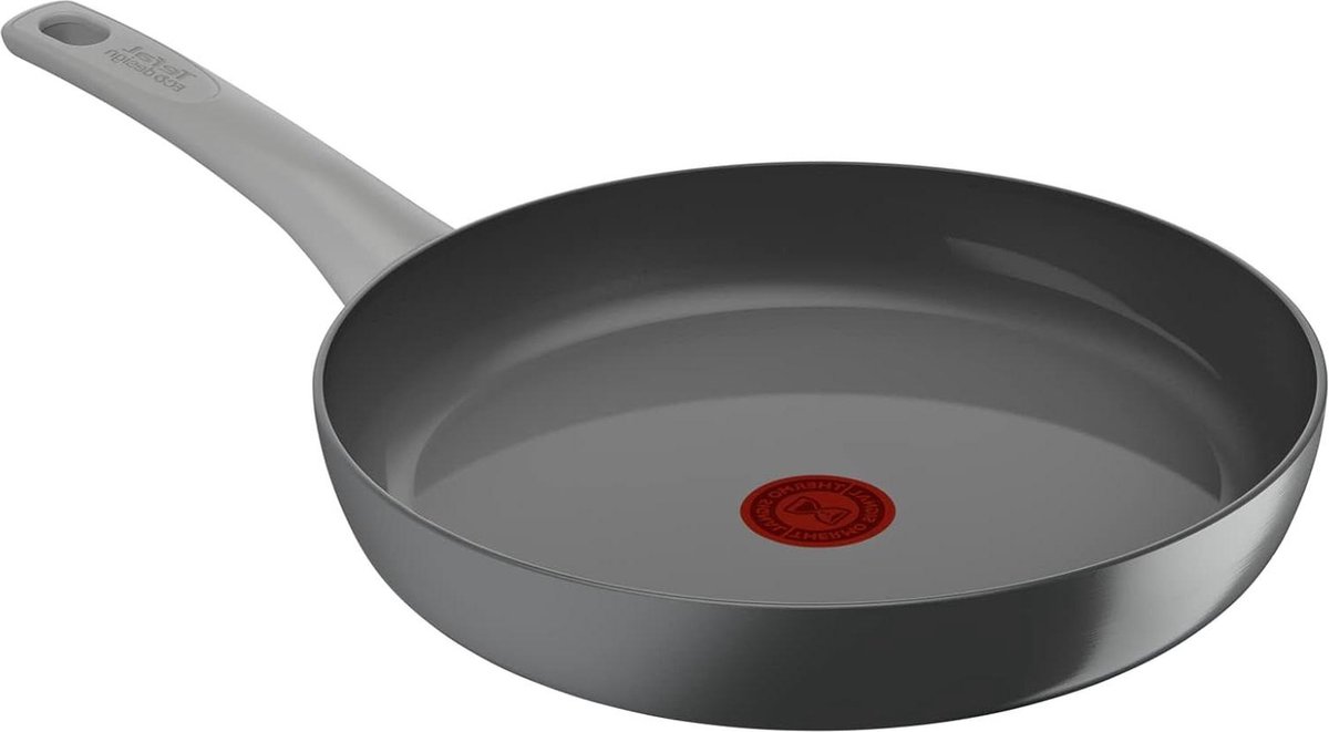 Renew keramische koekenpan 28 cm - antiaanbaklaag - inductie - Grijs