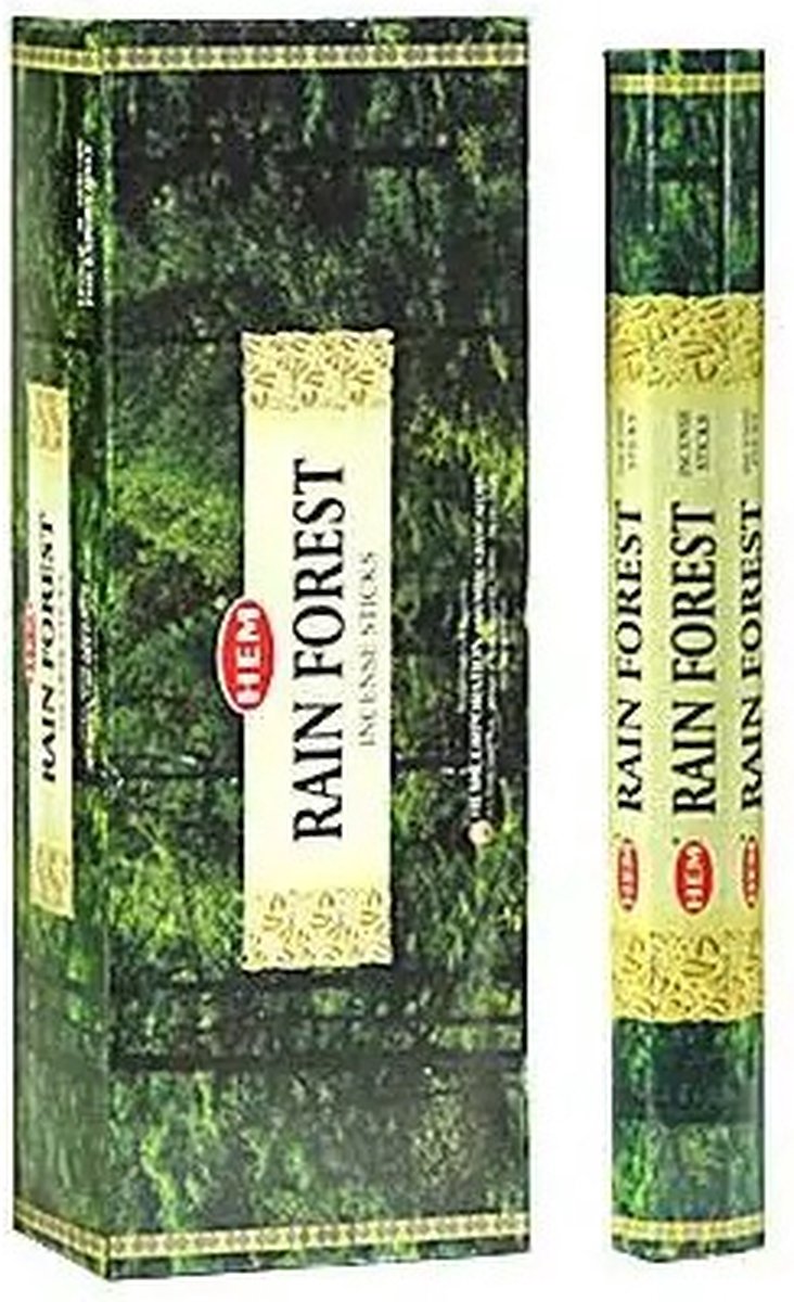 Hem - Wierook - Rain Forest - (6 pakjes / 120 stokjes )