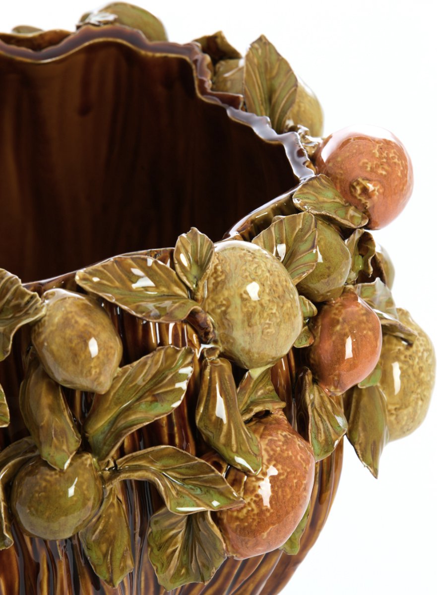 Vaas LEMONI - Ø38x33cm - Bruin