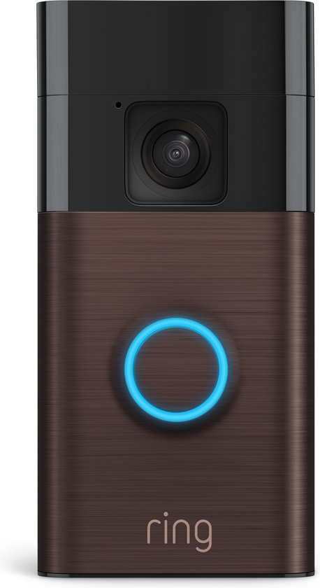 Korting tot 35% op Ring Producten bij Bol.com 2 Ring Battery Video Doorbell - Draadloos - 1440p HD-video - Brons