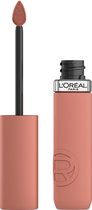 L'Oréal Paris Infaillible Matte Resistance lippenstift Nude – Langhoudende Vloeibare Lipstick met een matte finish Verrijkt met Hyaluronzuur – Vegan – 601 Worth It – 5ml