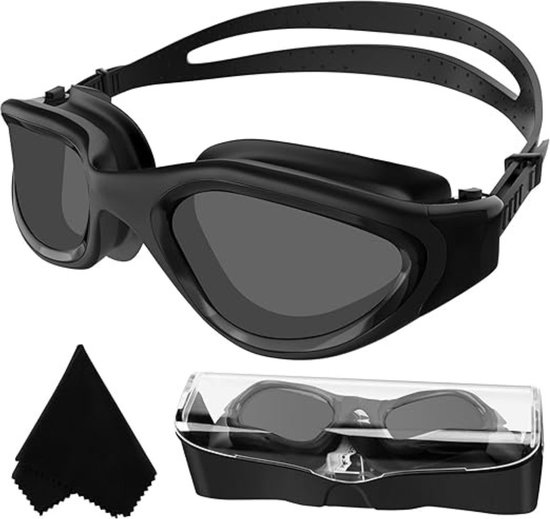 Zone3 Vapour Zwembril - Polarized - zwart/goud