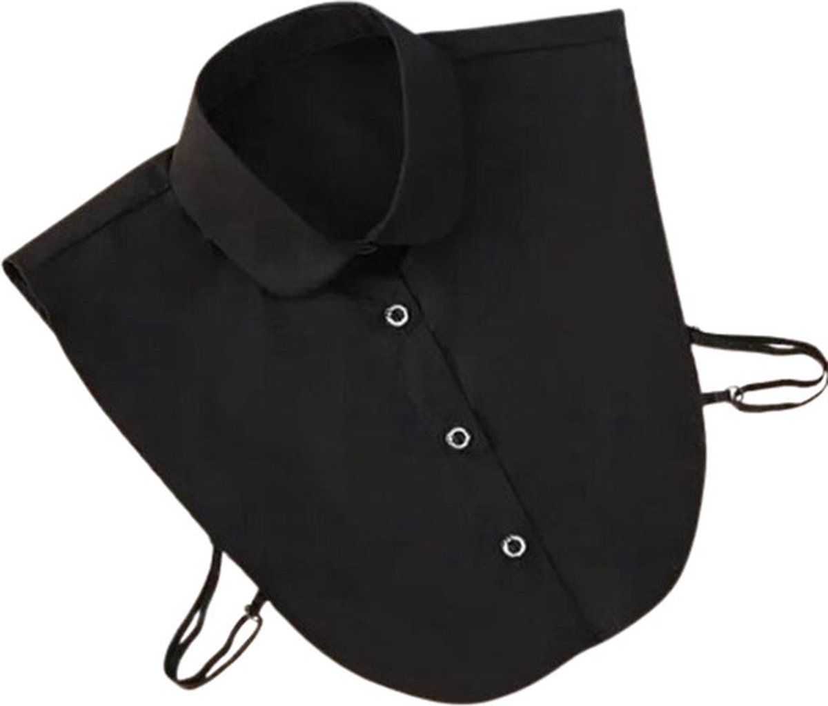 Goedkoopste Afneembare Sexy Zwarte Kraag – Losse Blousekraag – Elegant - Rollenspel – One Size